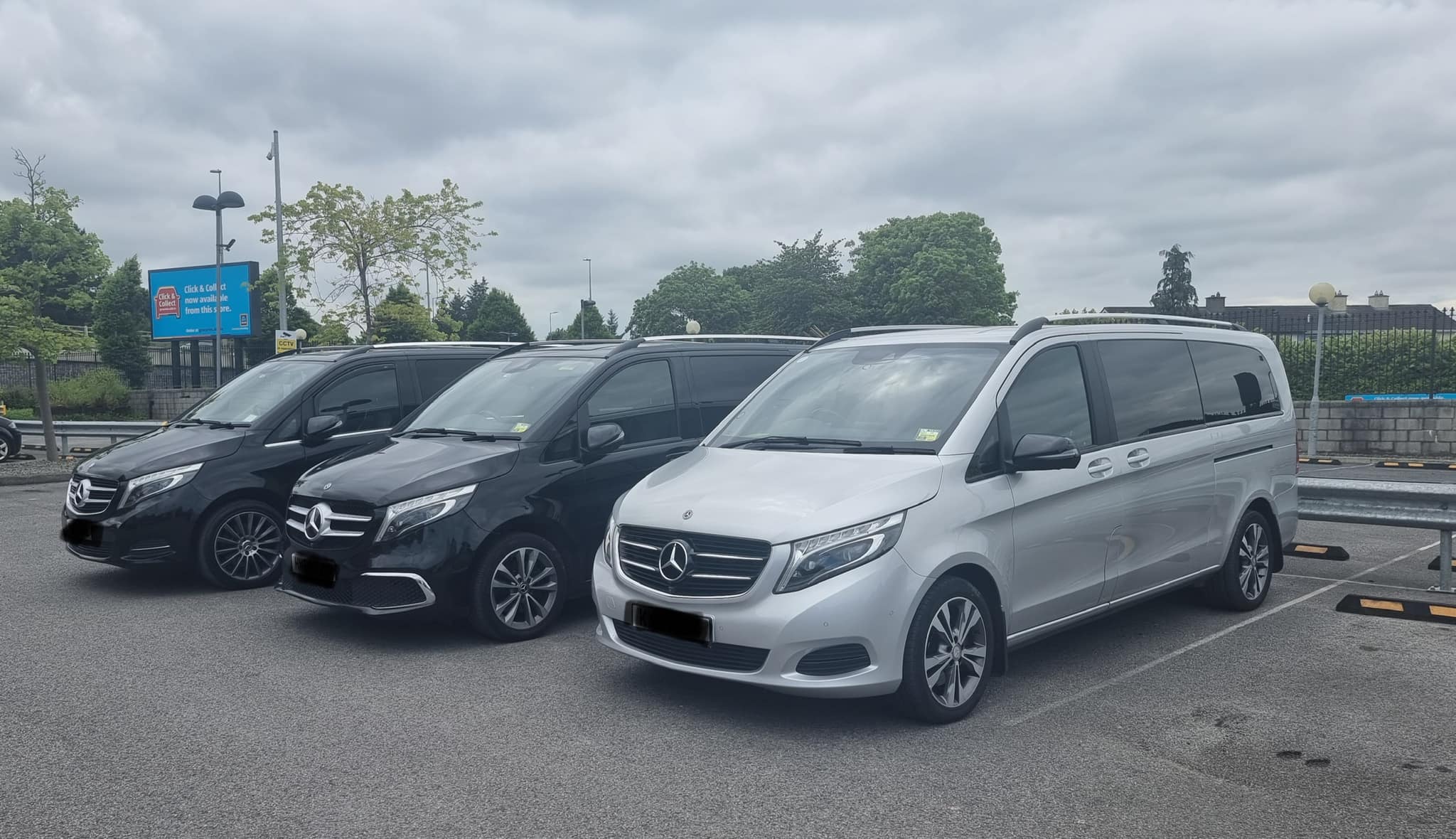 Mercedes V-Class Transport in Northern Ireland